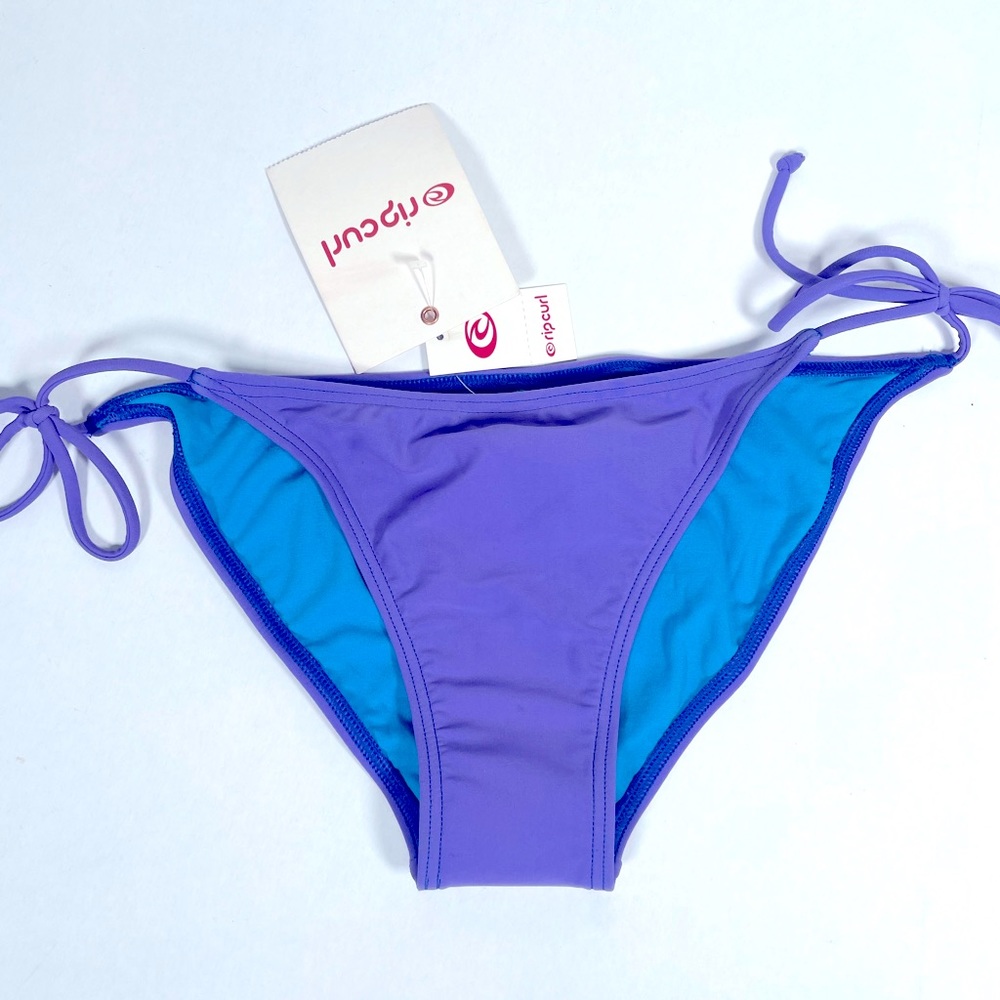 Rip Curl New Purple Bikini Bottoms Size Medium Brand New With Tags